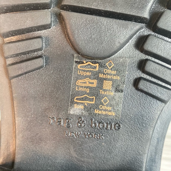 Rag & Bone Shiloh Rain Booties size 7 NWOT - Picture 11 of 13